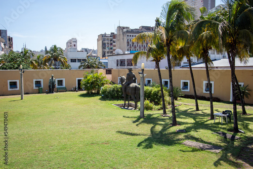 Fort Nossa Senhora da Conceição of Lourenço Marques or Maputo Fortress built in 1782, which houses the XIX century colonial statues of António Enes   and cavalry officer Mouzinho de Alburquerque photo