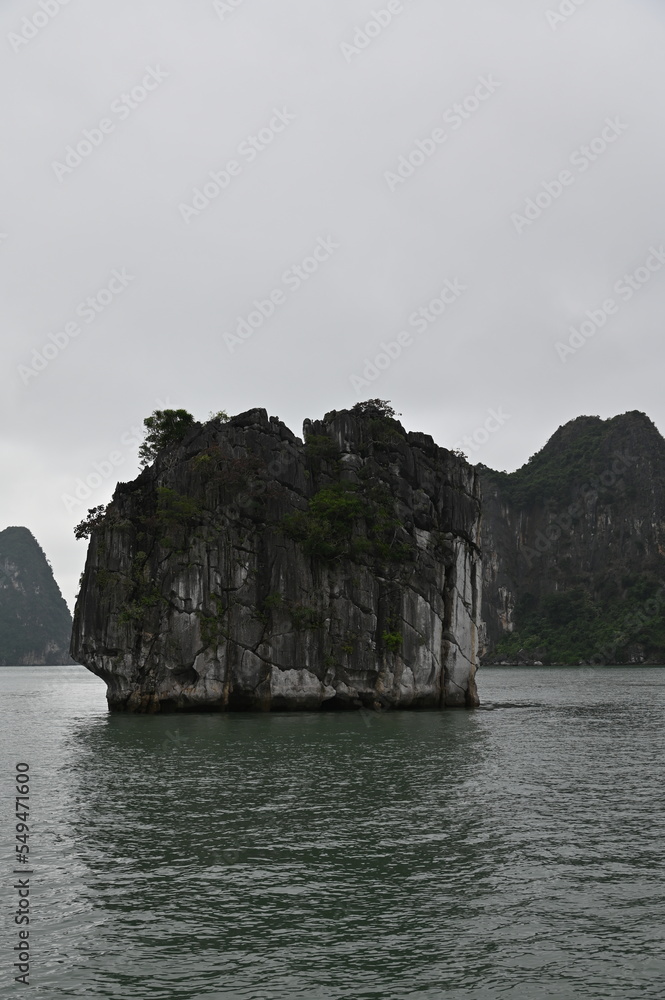 Ha Long, Vietnam - November 26, 2022: The Ha Long Bay