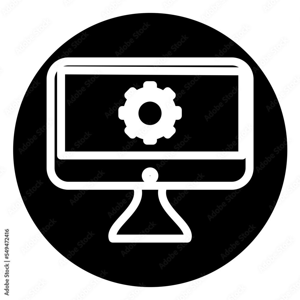 monitor illustration monitor illustration