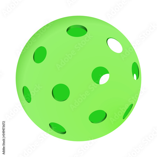Pickle ball vector green