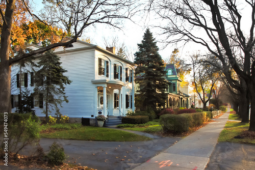 Pretty residential street