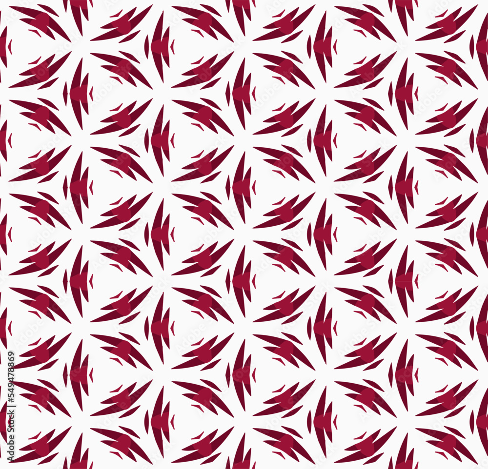 Colorful mosaic pattern with abstract ornaments