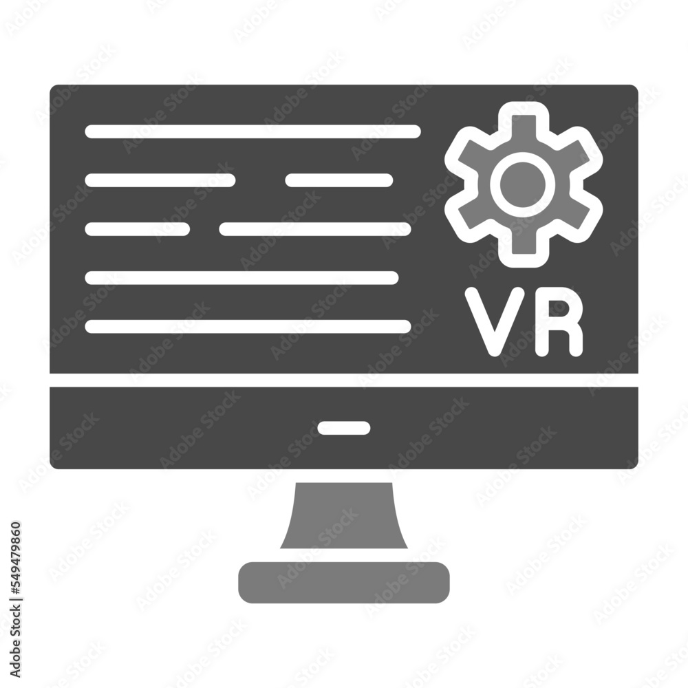 Software Greyscale Glyph Icon Software Greyscale Glyph Icon