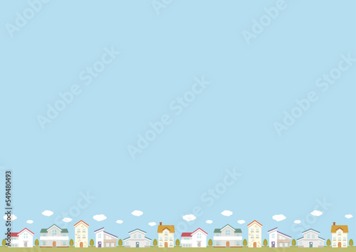 住宅背景
