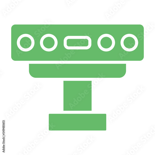 Kinect Multicolor Glyph Icon