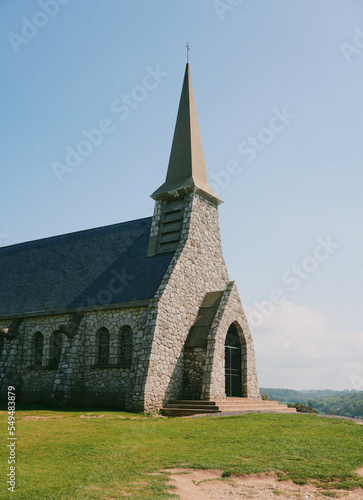Chapelle Notre Dama de la Garde in Etretat, Normandie, France