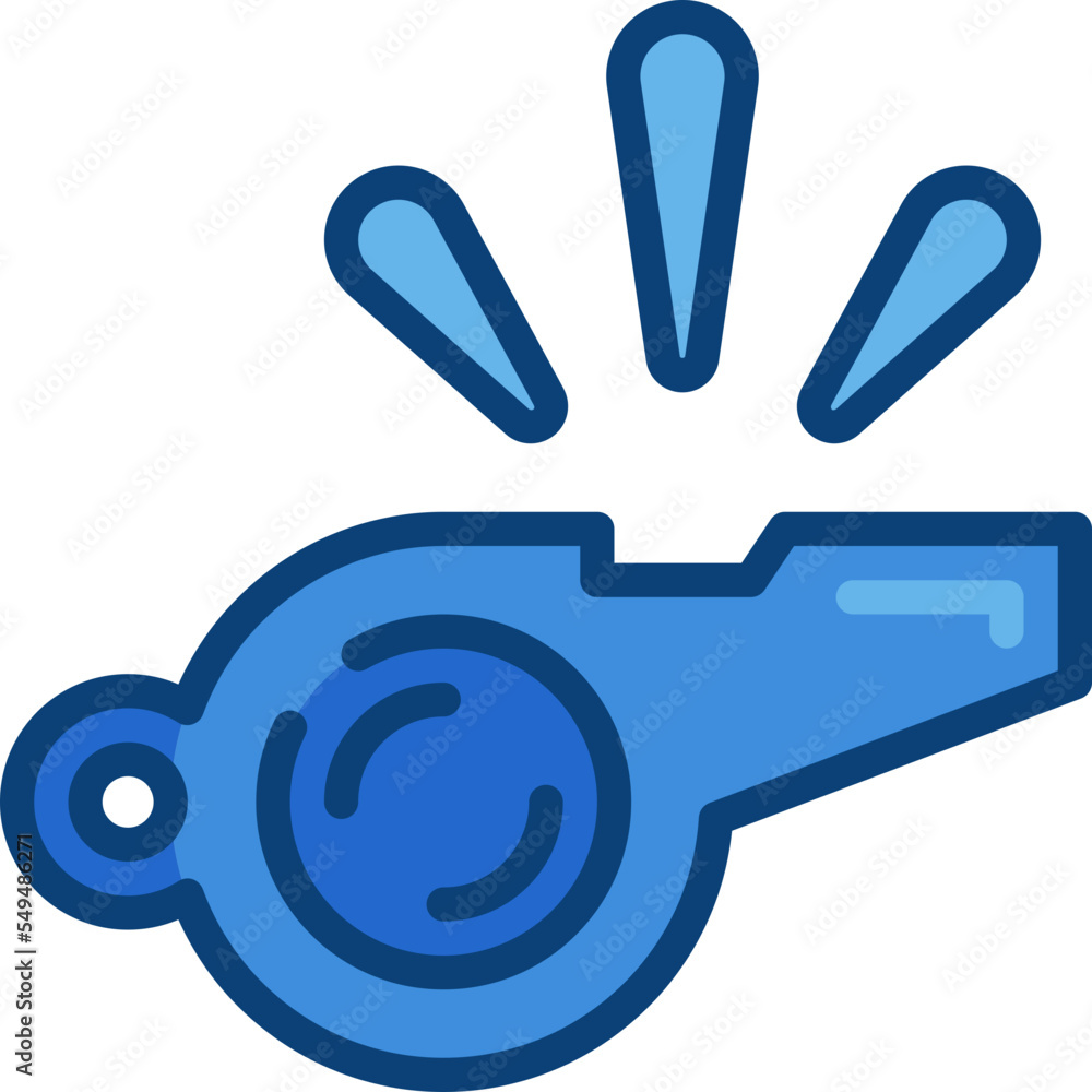 whistle two tone icon whistle two tone icon