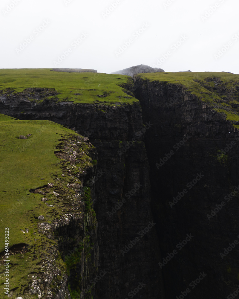 Beautiful nature with big cliffs Beautiful nature with big cliffs