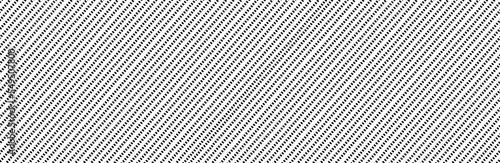 Diagonal dashed lines pattern on white background. Dotted lines pattern for backdrop and wallpaper template. Simple realistic broken lines with repeat stripes texture. Geometric background, vector