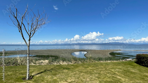 Qualicum Beach on the East Coast of Vancouver Island in British Columbia, Canada photo