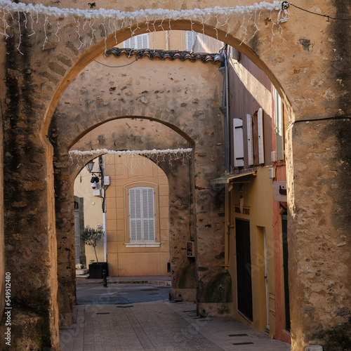 Straße in Saint Tropez