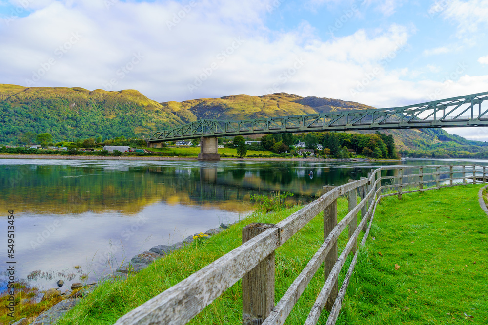 Naklejka premium Ballachulish Bridge in the West Highlands
