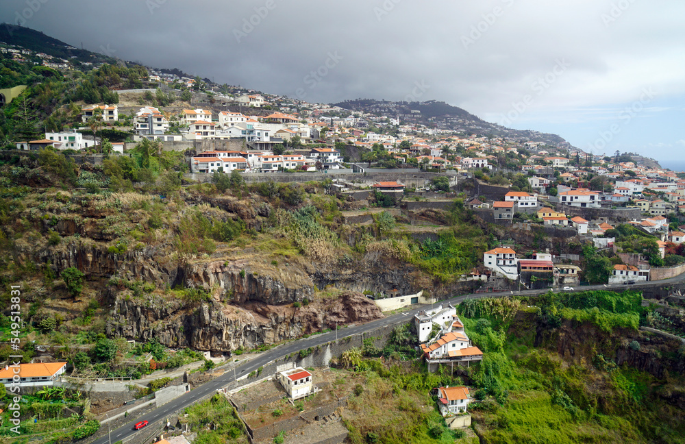 funchal city on madeira island