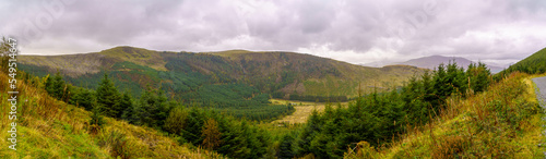 Valley of Cwm Penamnen, in Snowdonia National Park