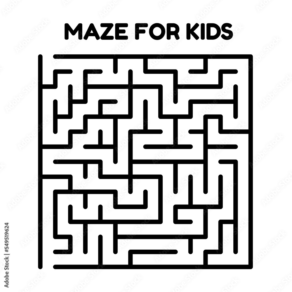 MAZE FOR KIDS PUZZLE MAZE FOR KIDS PUZZLE