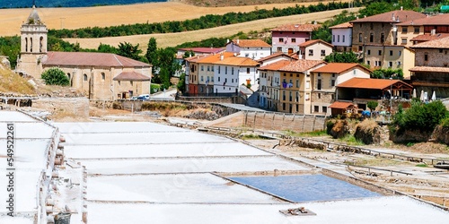 Salt Valley of Añana. Añana, Álava, Basque Country, Spain, Europe