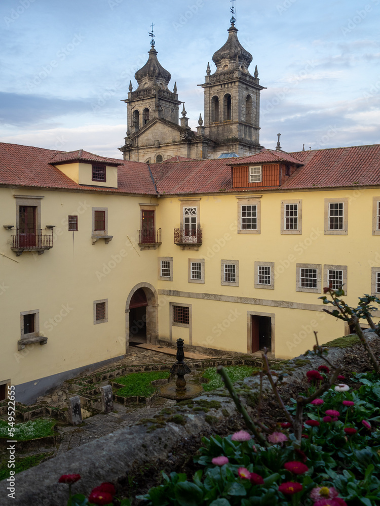 Mosteiro de São Martinho de Tibães courtyard
