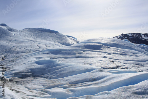 snow covered mountains