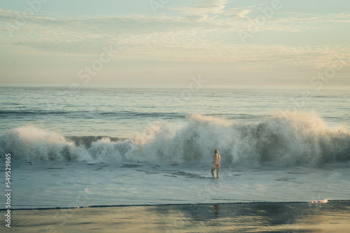 person on the beach