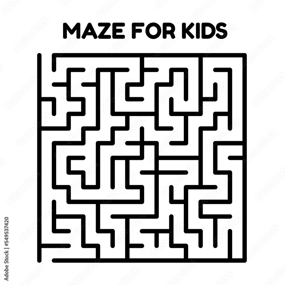 Maze For Kids Age 4-8 Maze For Kids Age 4-8