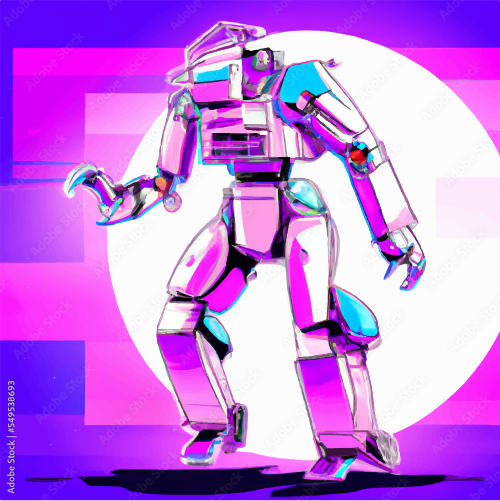 Robot 3D dessin Robot 3D dessin