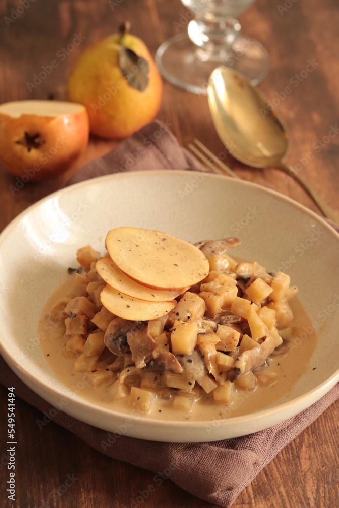 céleri à la poire et gorgonzola céleri à la poire et gorgonzola