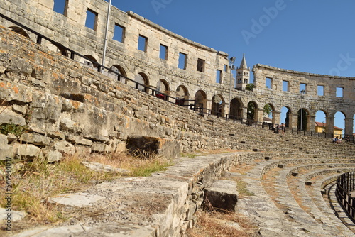 Roman amphitheater Pula
