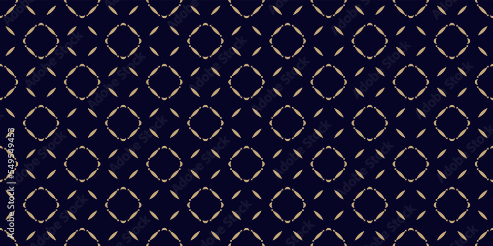 Golden abstract floral seamless pattern. Vector black and gold background. Simple geometric leaf ornament. Delicate luxury graphic texture with flower shapes, diamond grid. Elegant repeat geo design Golden abstract floral seamless pattern. Vector black and gold background. Simple geometric leaf ornament. Delicate luxury graphic texture with flower shapes, diamond grid. Elegant repeat geo design