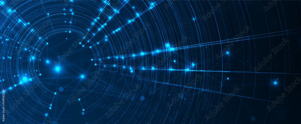 Conceptual technology illustration of artificial intelligence