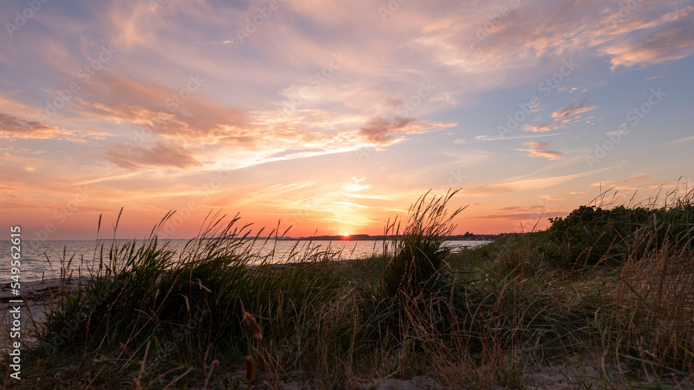 Fototapeta premium Beach sunset