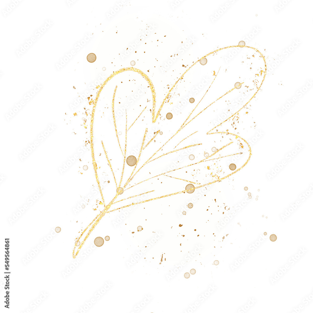 Luxury Golden Leaf Luxury Golden Leaf