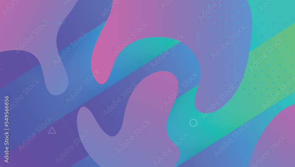 Geometric Background. Violet Mobile Cover. Flat Landing Page. Tech Modern Banner. Memphis Frame. Rainbow Texture. Colorful Brochure. Fluid Design. Violet Geometric Background