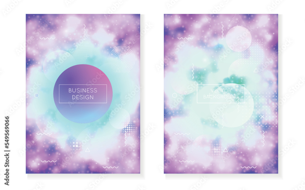 Minimal Fluid. Geometric Pattern. Summer Flyer. Tech Multicolor Composition. Digital Background. Science Dots. Retro Graphic. Violet Round Presentation. Purple Minimal Fluid