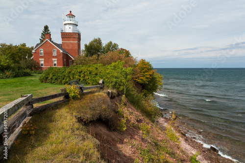 Big Bay Point Lighthouse Along Lake Superior