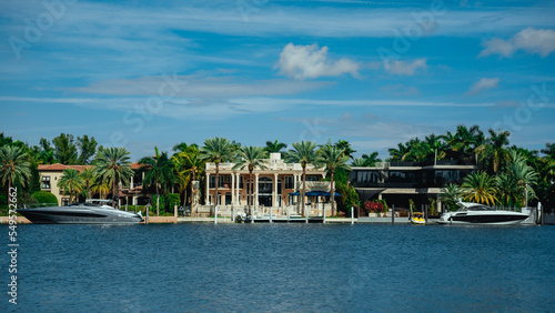 mansion luxury in miami usa florida beach boats sky sea beautiful place 
