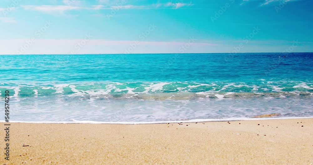 beautiful tropical sea and sandy beach