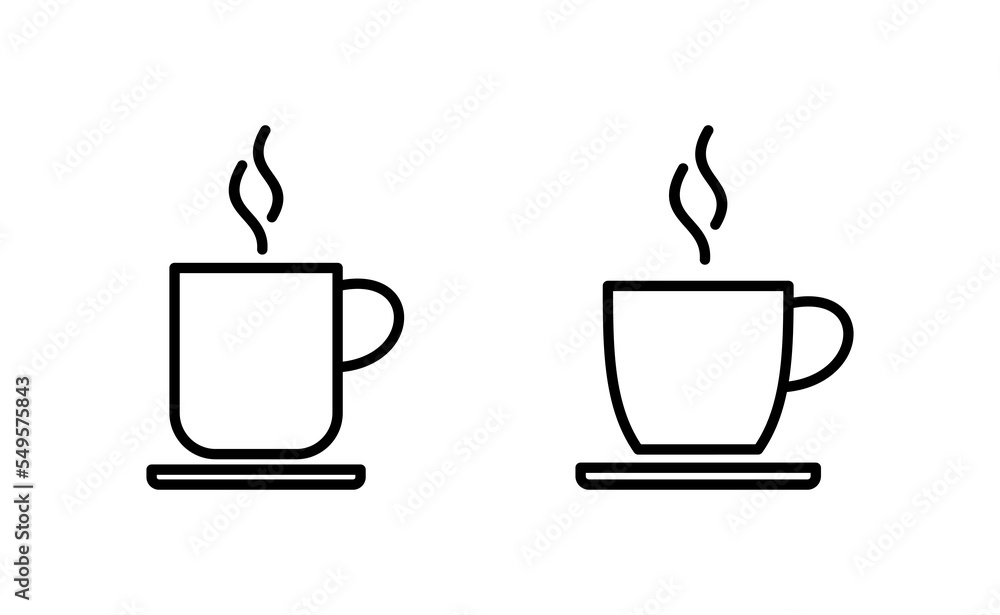 coffee cup icon vector for web and mobile app. cup a coffee sign and symbol coffee cup icon vector for web and mobile app. cup a coffee sign and symbol