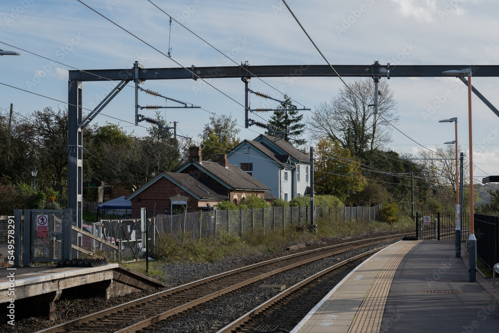 electrified railway line electrified railway line