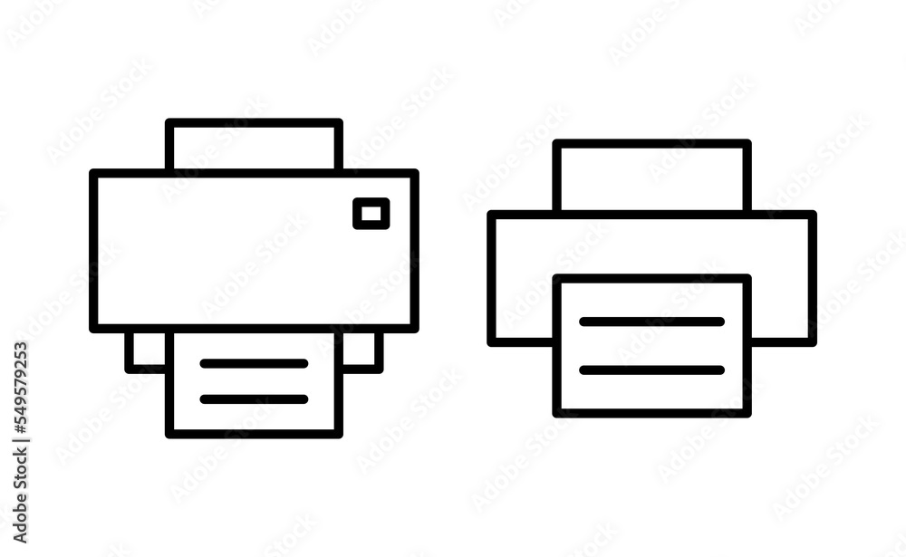 Print icon vector for web and mobile app. printer sign and symbol Print icon vector for web and mobile app. printer sign and symbol
