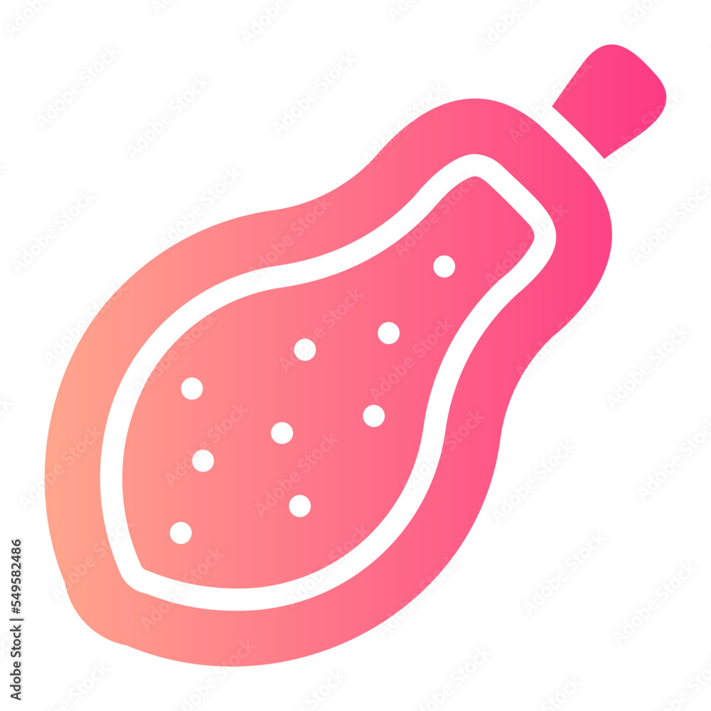 papaya gradient icon papaya gradient icon