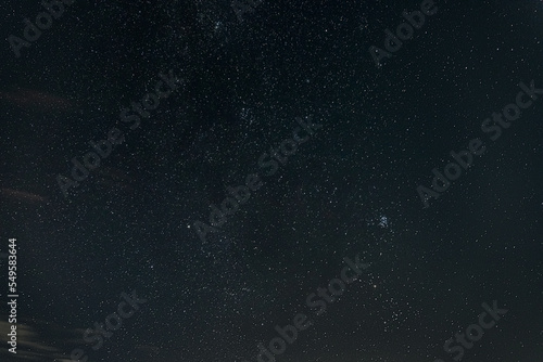 dark night sky with many stars