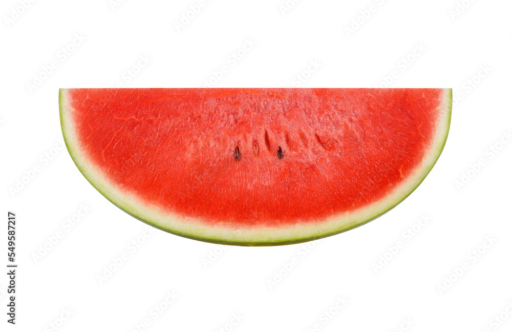 Sliced of watermelon isolated  transparene png