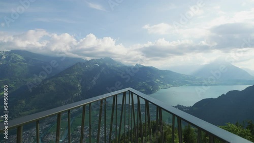 Harder Kulm viewing platform, Switzerland photo