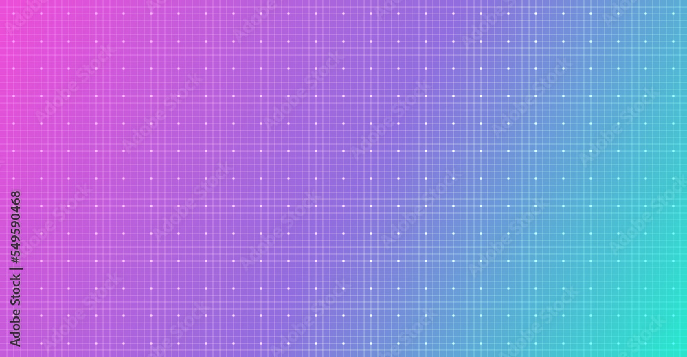 SNSやインターネットをイメージしたグラデーションの背景。マス目のベクターイラスト素材。 SNSやインターネットをイメージしたグラデーションの背景。マス目のベクターイラスト素材。