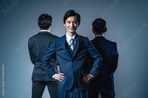Konstfotografi 若いビジネスマンのポートレート
