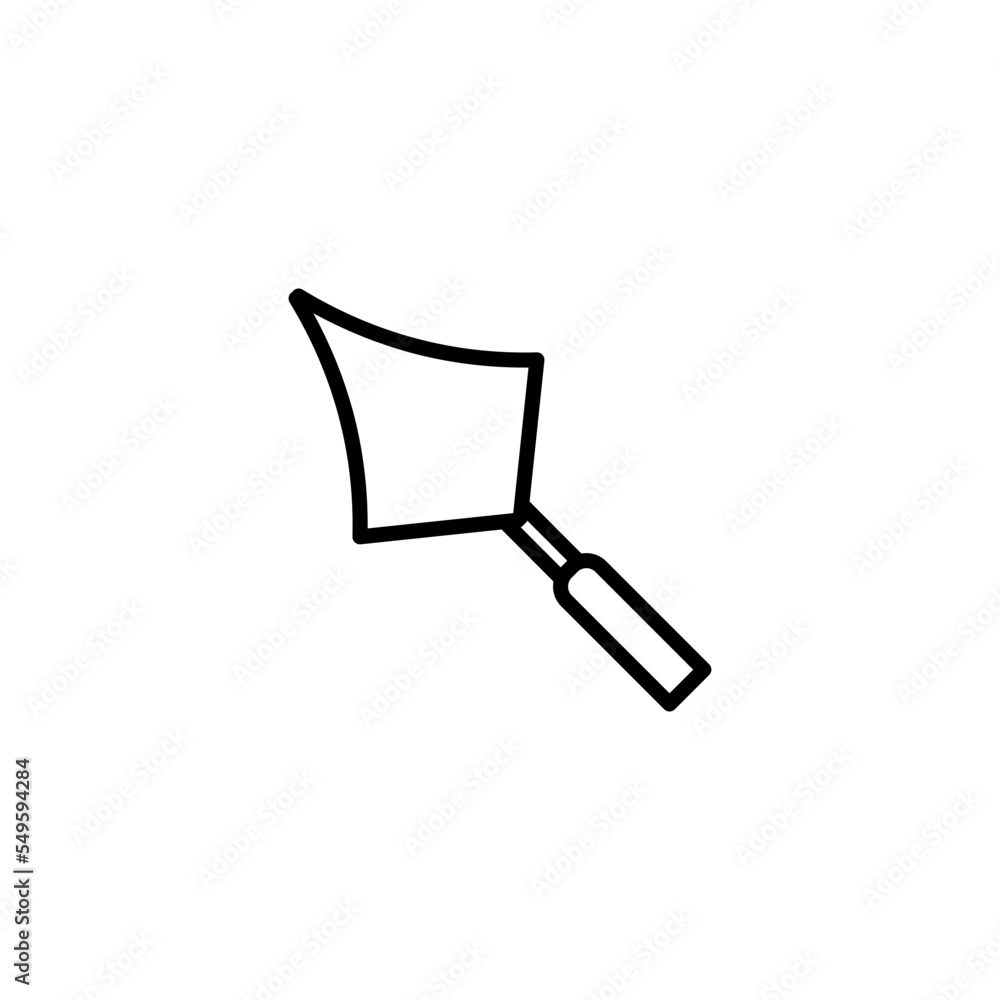 trowel icon vector design templates trowel icon vector design templates