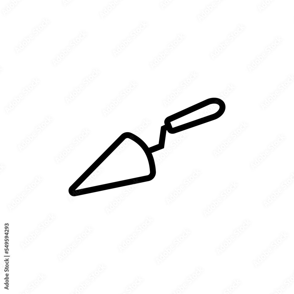 trowel icon vector design templates trowel icon vector design templates