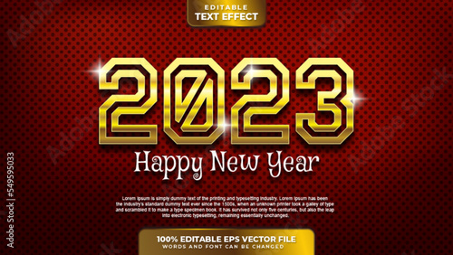 Happy New Year Text Effect