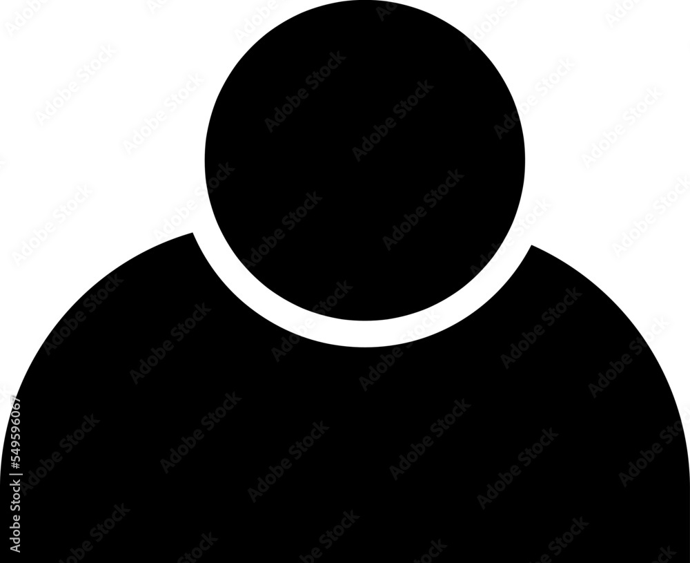 Profile icon illustration on white background..eps Profile icon illustration on white background..eps