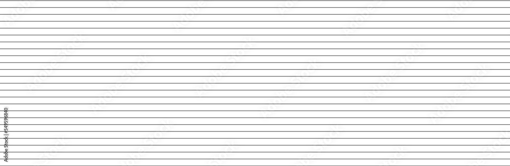 Horizontal lines pattern on white background. Straight lines pattern for backdrop and wallpaper template. Realistic lines with repeat stripes texture. Simple geometric background, vector illustration Horizontal lines pattern on white background. Straight lines pattern for backdrop and wallpaper template. Realistic lines with repeat stripes texture. Simple geometric background, vector illustration
